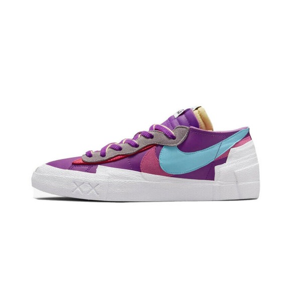 Nike Blazer Low Sacai x KAWS Purple Dusk (DM7901-500) Size 8 - Picture 2 of 6